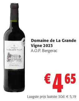 Colruyt Domaine de La Grande Vigne 2023 aanbieding