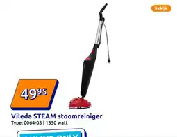 Action Vileda STEAM stoomreiniger aanbieding