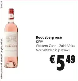 Colruyt Roodeberg rosé aanbieding
