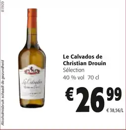 Colruyt Le Calvados de Christian Drouin aanbieding
