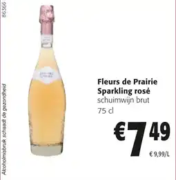Colruyt Fleurs de Prairie Sparkling rosé aanbieding