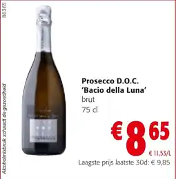 Colruyt Prosecco D.O.C. 'Bacio della Luna' aanbieding
