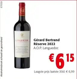 Colruyt Gérard Bertrand Réserve 2022 aanbieding