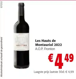 Colruyt Les Hauts de Montauriol 2022 aanbieding