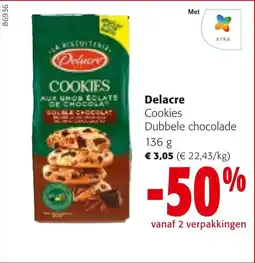 Colruyt Delacre Cookies aanbieding