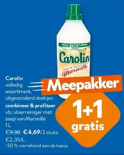 OKay Carolin Vloerreiniger met zeep van Marseille 1L aanbieding