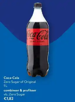OKay Coca-Cola Zero Sugar of Original 1 L aanbieding