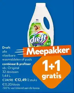 OKay Dreft Original 32 dosissen 1,44 L aanbieding