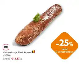 OKay Varkenshaasje Black Pepper aanbieding