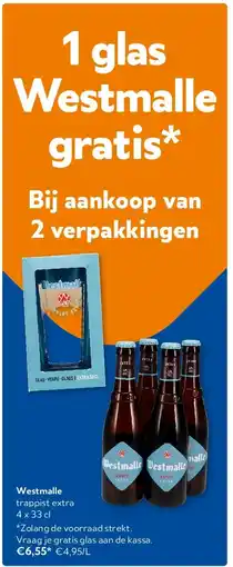 OKay Westmalle trappist extra 4 x 33 cl aanbieding