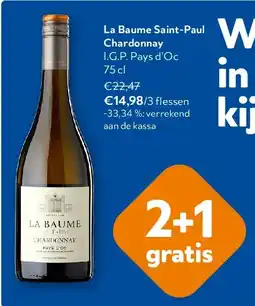 OKay La Baume Saint-Paul Chardonnay aanbieding