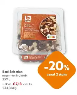 OKay Boni Selection noten- en fruitmix 250 g aanbieding