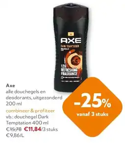 OKay Axe douchegel Dark Temptation 400 ml aanbieding
