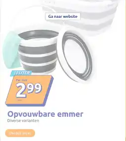 Action Opvouwbare emmer Diverse varianten aanbieding