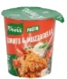 Colruyt Knorr pasta snack tomaat-mozzarella aanbieding
