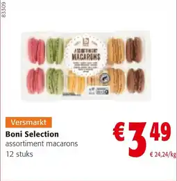 Colruyt Boni Selection macarons aanbieding