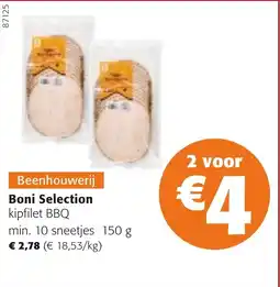 Colruyt Boni Selection kipfilet BBQ aanbieding