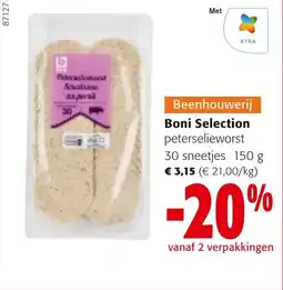 Colruyt Boni Selection peterselieworst aanbieding