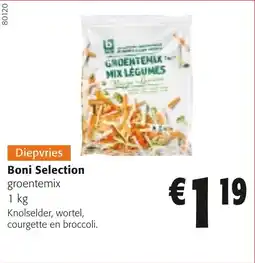 Colruyt Boni Selection groentemix aanbieding