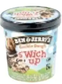 Colruyt Ben & Jerry's cookie dough wich up aanbieding