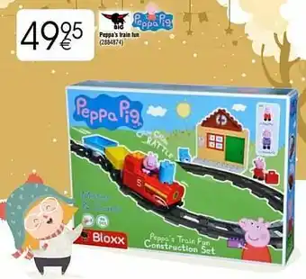 Cora Peppa’s train fun aanbieding