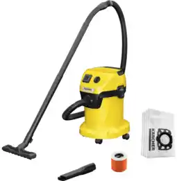 Coolblue Karcher WD 3 V-17/4/20 + stofzuigerzakken (4x) aanbieding