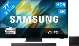Coolblue Samsung 77 OLED S95F 4K (2025) + Samsung HW-Q930F (2025) aanbieding