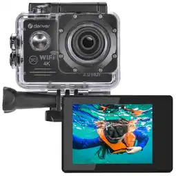 Decathlon Action Camera 4K - WiFi - App - 40M Waterdicht - Incl. Accessoires - ACK8064 aanbieding