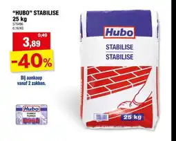 Hubo Hubo stabilisé 25kg aanbieding