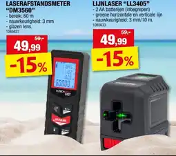 Hubo Futech Easy LL3405 lijnlaser aanbieding