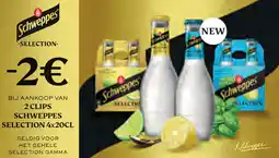 Prik en Tik Schweppes aanbieding
