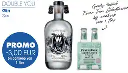 Prik en Tik Double you Gin aanbieding