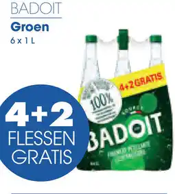 Prik en Tik BADOIT Groen aanbieding