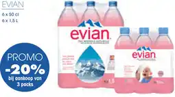 Prik en Tik Evian aanbieding