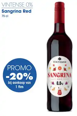 Prik en Tik VINTENSE 0% Sangrina Red aanbieding