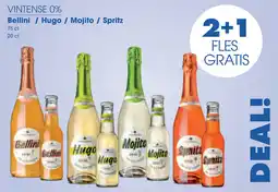 Prik en Tik VINTENSE 0% Bellini / Hugo / Mojito / Spritz aanbieding