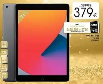 Cora Apple ipad wifi 32 gb aanbieding