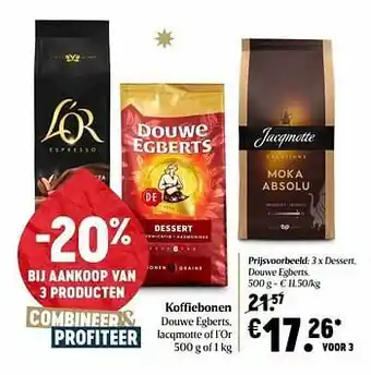 Delhaize Dessert douwe egberts aanbieding