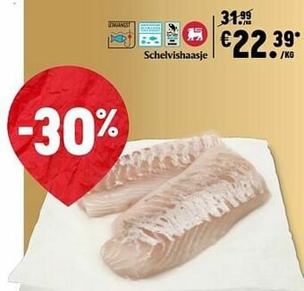 Delhaize Schelvishaasje aanbieding