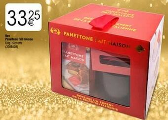 Cora Box panettone fait maison aanbieding