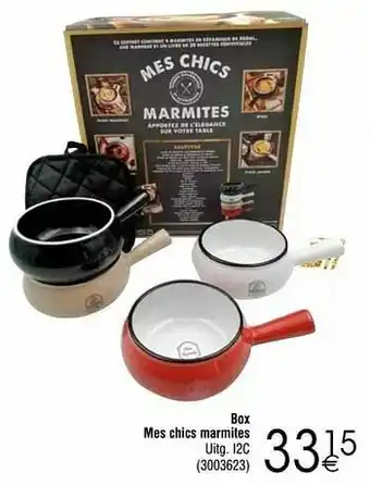 Cora Box mes chics marmites aanbieding