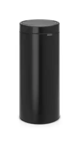 Krëfel Touch Bin afvalemmer 30 liter met kunststof binnenemmer - Matt Black aanbieding