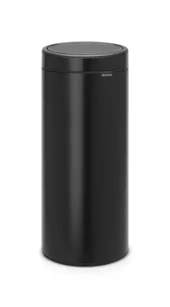Krëfel Touch Bin afvalemmer 30 liter met kunststof binnenemmer - Matt Black aanbieding