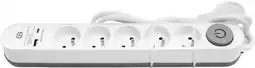 Krëfel 5 stopcontacten 16A + USB-C-poort + schakelaar aanbieding