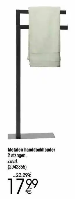 Cora Metalen handdoekhouder aanbieding