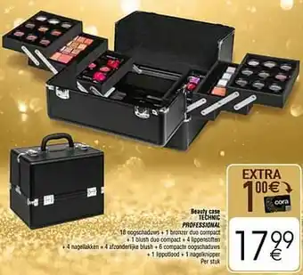 Cora Beauty case technic professional aanbieding