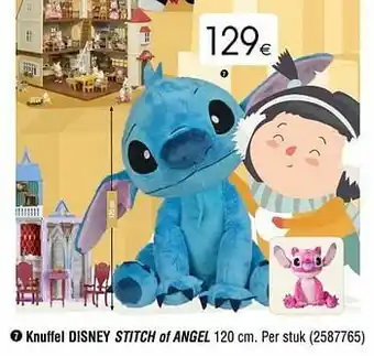 Cora Knuffel disney stitch of angel aanbieding