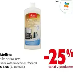 Colruyt Melitta Filter koffiemachines aanbieding