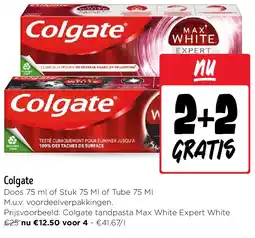 Jumbo Colgate tandpasta Max White Expert White aanbieding