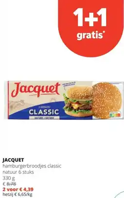 Spar JACQUET aanbieding